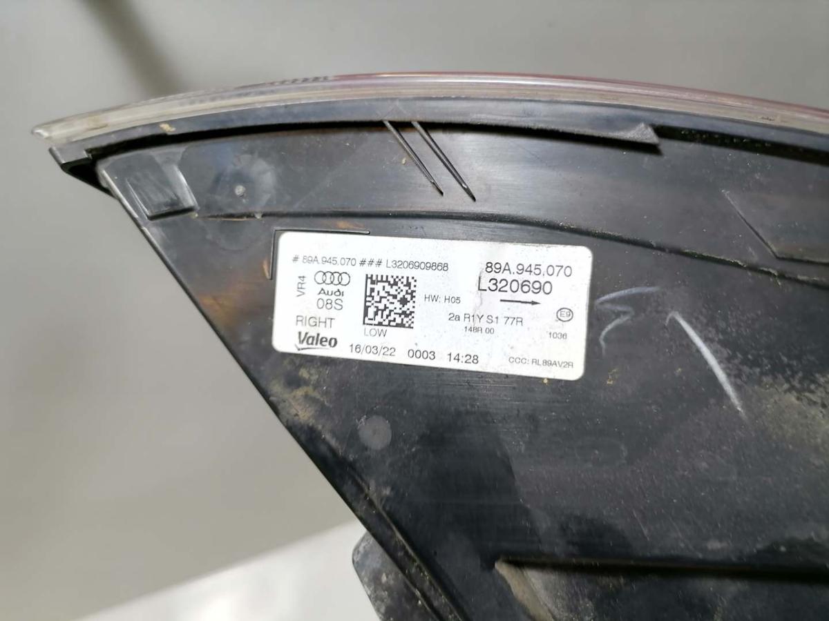 Audi Q4 eTron original Rücklicht Rückleuchte Schlussleuchte rechts Bj.2022